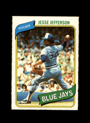 1980 JESSE JEFFERSON O-PEE-CHEE #244 BLUE JAYS *G9738