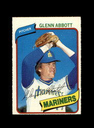 1980 GLENN ABBOTT O-PEE-CHEE #92 MARINERS *G9742