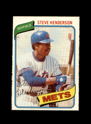 1980 STEVE HENDERSON O-PEE-CHEE #156 METS *G9756