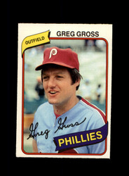 1980 GREG GROSS O-PEE-CHEE #364 PHILLIES *G9801