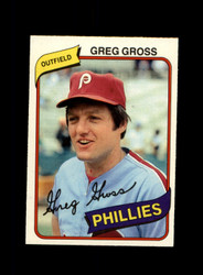 1980 GREG GROSS O-PEE-CHEE #364 PHILLIES *G9803