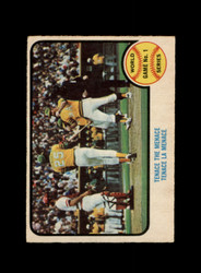 1973 WORLD SERIES O-PEE-CHEE #203 GAME NO.1 *G3854
