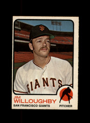 1973 JIM WILLOUGHBY O-PEE-CHEE #79 GIANTS *6449