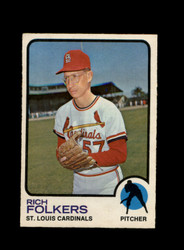 1973 RICH FOLKERS O-PEE-CHEE #649 CARDINALS *7727