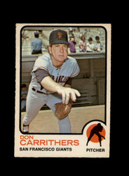 1973 DON CARRITHERS O-PEE-CHEE #651 GIANTS *7994