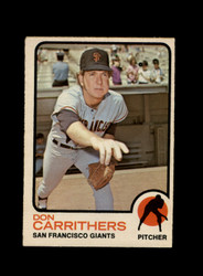 1973 DON CARRITHERS O-PEE-CHEE #651 GIANTS *8002