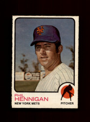 1973 PHIL HENNIGAN O-PEE-CHEE #107 METS *G9872