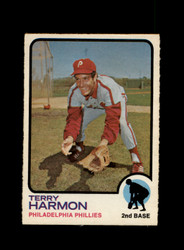 1973 TERRY HARMON O-PEE-CHEE #166 PHILLIES *G9893