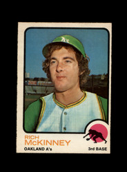 1973 RICH MCKINNEY O-PEE-CHEE #587 A'S *G9926