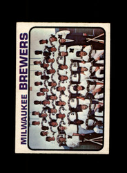 1973 TEAM RECORDS O-PEE-CHEE #127 MILWAUKEE BREWERS *R5962