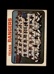 1973 TEAM RECORDS O-PEE-CHEE #7 TEXAS RANGERS *R5966