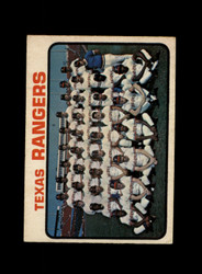 1973 TEAM RECORDS O-PEE-CHEE #7 TEXAS RANGERS *R5967
