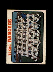 1973 TEAM RECORDS O-PEE-CHEE #7 TEXAS RANGERS *R5968
