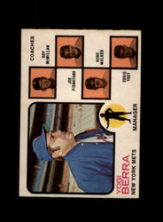 1973 YOGI BERRA O-PEE-CHEE #257 METS COACHES *R5972