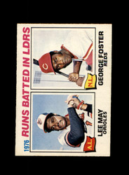 1977 MAY FOSTER O-PEE-CHEE #3 RUNS BATTED IN LEADERS *R5974