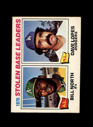 1977 NORTH LOPES O-PEE-CHEE #4 STOLEN BASE LEADERS *R5978