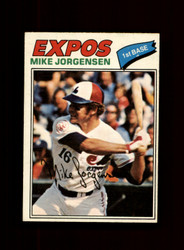 1977 MIKE JORGENSEN O-PEE-CHEE #9 EXPOS *R5986