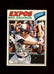 1977 MIKE JORGENSEN O-PEE-CHEE #9 EXPOS *R5987