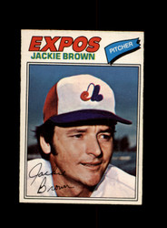 1977 JACKIE BROWN O-PEE-CHEE #36 EXPOS *R0072