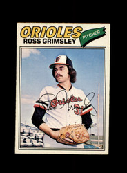 1977 ROSS GRIMSLEY O-PEE-CHEE #47 ORIOLES *R0103