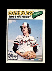 1977 ROSS GRIMSLEY O-PEE-CHEE #47 ORIOLES *R0105
