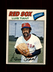 1977 LUIS TIANT O-PEE-CHEE #87 RED SOX *R0235