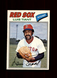 1977 LUIS TIANT O-PEE-CHEE #87 RED SOX *R0236