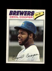1977 CECIL COOPER O-PEE-CHEE #102 BREWERS *R0282
