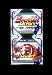 2022 BOWMAN DRAFT BASEBALL ASIA EDITION BOX