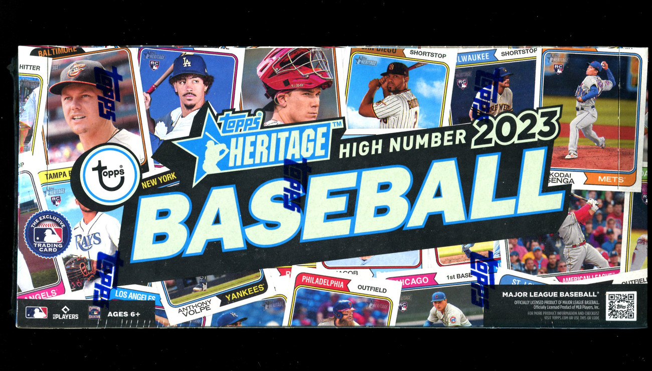 2022 hotsell Topps Heritage High Number Baseball Factory Sealed 24-Pack Hobby Box