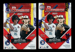 2023 BOWMAN BASEBALL BLASTER 2 BOX LOT