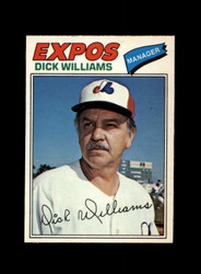 1977 DICK WILLIAMS O-PEE-CHEE #108 EXPOS *R0304