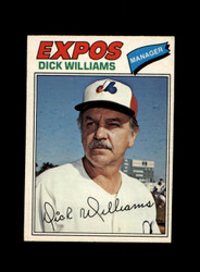 1977 DICK WILLIAMS O-PEE-CHEE #108 EXPOS *R0305
