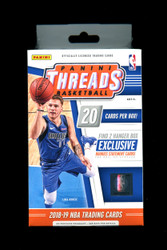 2018/19 PANINI THREADS BASKETBALL HANGER PACK BOX