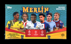 2022/23 TOPPS UEFA CLUB COMPETITIONS MERLIN CHROME SOCCER HOBBY BOX