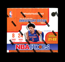 2021/22 NBA HOOPS BASKETBALL 24 PACK RETAIL BOX