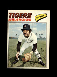1977 AURELIO RODRIGUEZ O-PEE-CHEE #136 TIGERS *R0398