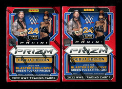 2022 PRIZM WWE BLASTER 2 BOX LOT