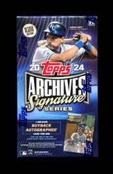 2024 TOPPS ARCHIVES SIGNATURE SERIES RETIRED PLAYER EDITION BASEBALL BOX