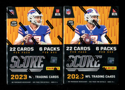 2023 SCORE FOOTBALL BLASTER 2 BOX LOT