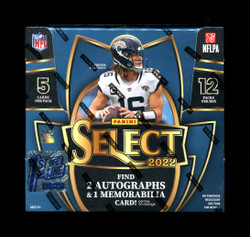 2022 SELECT FOOTBALL 1ST OFF THE LINE HOBBY BOX