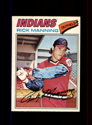 1977 RICK MANNING O-PEE-CHEE #190 INDIANS *R0579