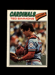 1977 TED SIMMONS O-PEE-CHEE #196 CARDINALS *R2121