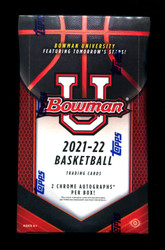 2021/22 BOWMAN UNIVERSITY BASKETBALL HOBBY BOX