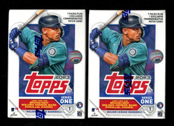 2023 TOPPS SERIES 1 BASEBALL BLASTER 2 BOX LOT