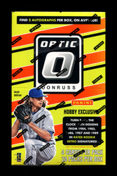 2016 OPTIC BASEBALL HOBBY BOX