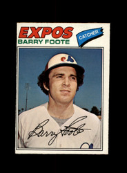 1977 BARRY FOOTE O-PEE-CHEE #207 EXPOS *R3662