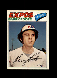 1977 BARRY FOOTE O-PEE-CHEE #207 EXPOS *R3693