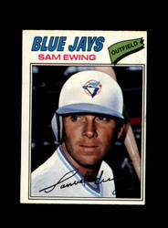 1977 SAM EWING O-PEE-CHEE #221 BLUE JAYS *R5146