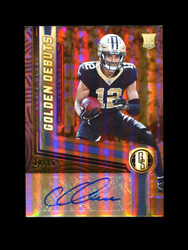 2022 CHRIS OLAVE GOLD STANDARD /25 ROOKIE AUTO GOLDEN DEBUTS *3339